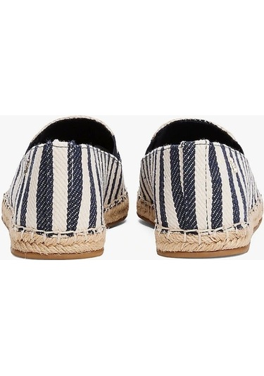 Tommy Hilfiger Kadın Mavi Çizgili Babet Çok Renkli