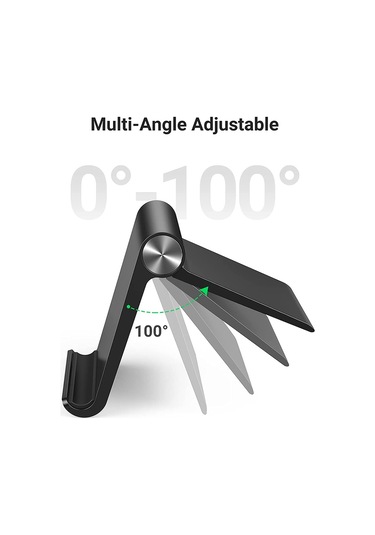 Cbtx Ugreen 50748 İpad Pro 11 İle Uyumlu Telefon Tutucu İpad Mini 6 Air İphone 13 Pro Max Galaxy S21 - Siyah