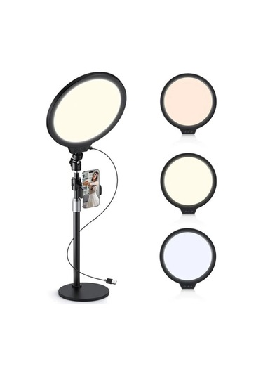 Freewolf 10 İnç Ring Light 3 Modlu Tripod Youtuber Tiktok Çekim Işıklı Telefon Tutucu Influencer Freewolf 10 İnç Ring Light 3 Modlu Tripod Youtuber Tiktok Çekim Işıklı Telefon Tutucu Influencer