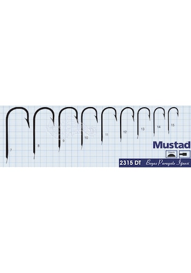 Mustad Olta İğnesi 2315dt 100'lü 11