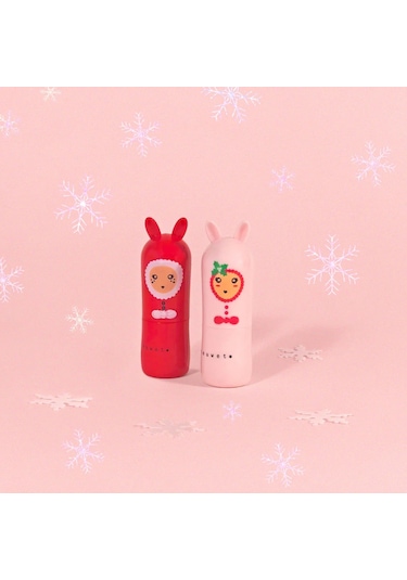 Inuwet Bunny Lip Balm Candy Cane