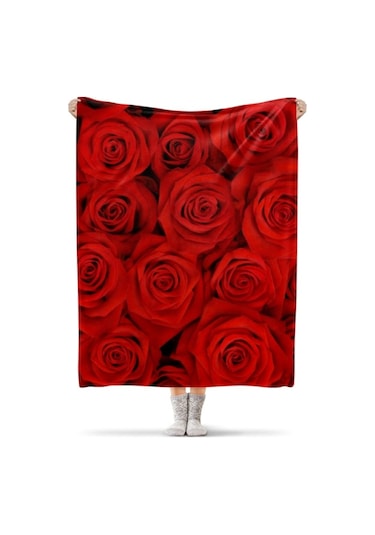 Pink Tek Kişilik Polar 150 Cm 220 Cm. Tv Battaniyesi