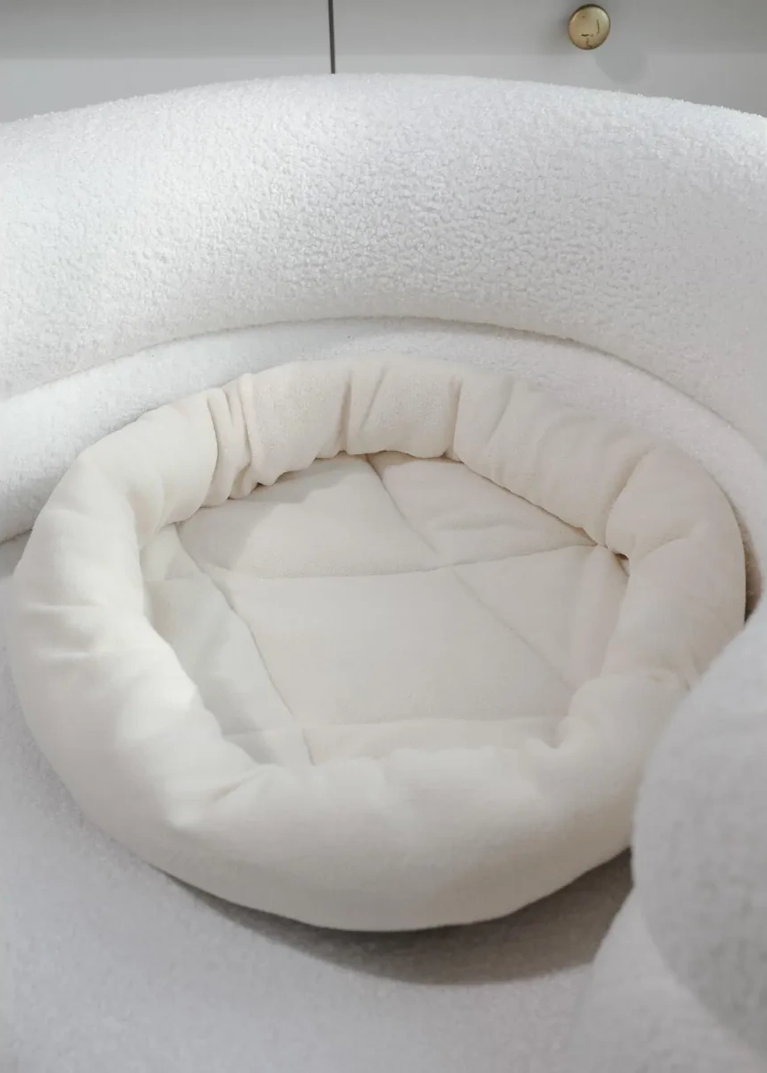 Mercity Kediler İçin Yumuşak Yuvarlak Yatak 45x45 Cm 255600863