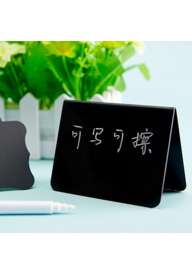 Suntek 20 Adet Mini Kara Tahta Işaretleri Gıda Masa Işaretleri