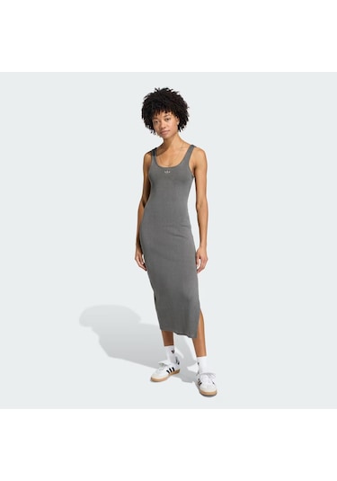 Adidas Essentials Washed Ribana Kadın Elbise C-adıke3163b30a00 Gri Adidas Essentials Washed Ribana Kadın Elbise C-adıke3163b30a00 Gri