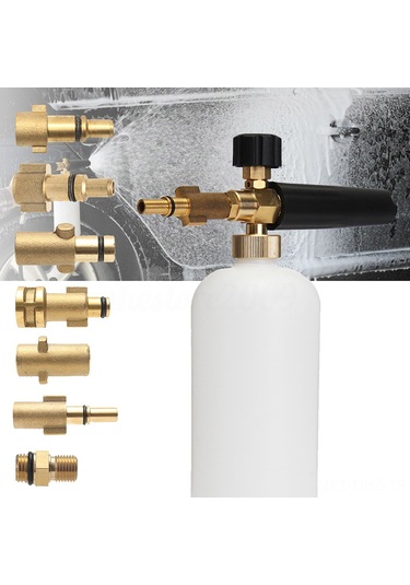 Aubyhe Karcher K Uyumlu Bakır Yüksek Basınç Köpük Spreyi - Araç Temizliği Nozzle 200-280 Bar 5