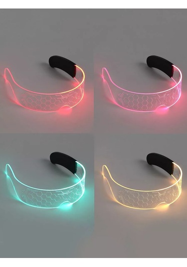 Riota Karnaval Işıklı Gözlükler Kozmos 14x13 Cm 6 Renkli 177408285