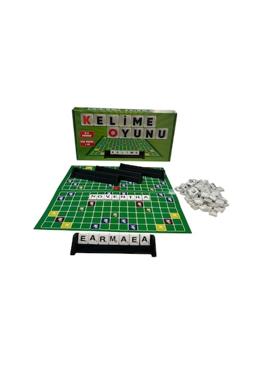 Kelime Oyunu Kutu Oyunu Eğlenceli, Hızlı Ve Zeka Geliştirici