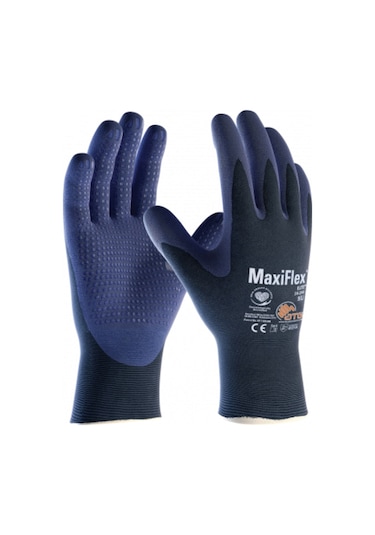 Atg Maxiflex Elite 34-244 Avuç Kaplamalı Örgü Bilekli Eldiven