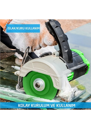 Cam Seramik Şişe Kesme Taşlama Elmas Diski 100 Mm