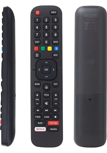 Strong Netflix-Youtube-Media Tuşlu Lcd-Led Tv Kumandası