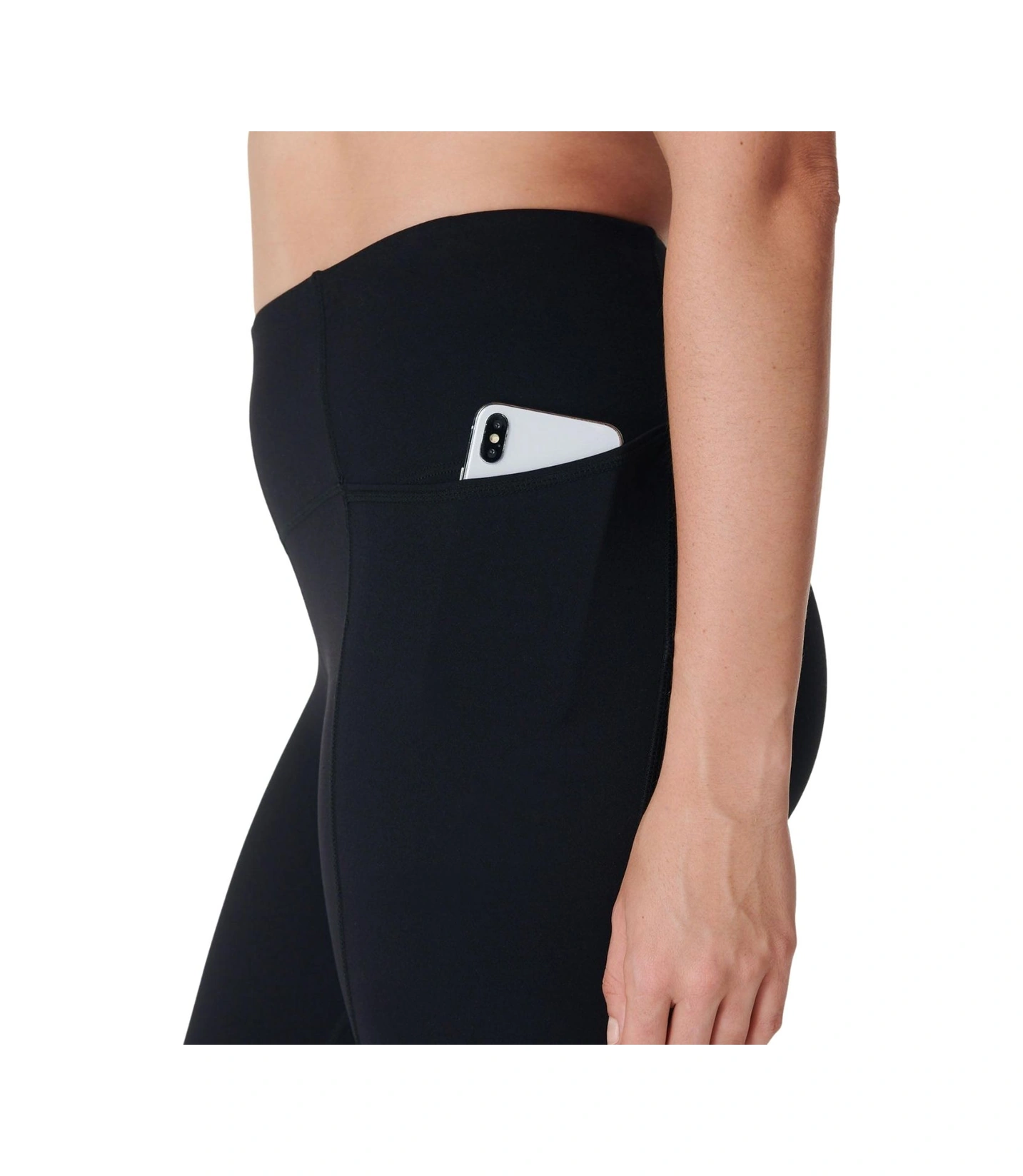 Sweaty Betty Sweaty Betty Super Soft 7/8 Yoga Kadın Kırmızı Yoga Tayt Blk SiYAH