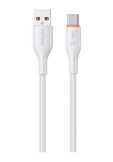 Wk Wdc-91a 66w Usb Tip-c Silikon Veri Kablosu, Uzunluk: 1m Beyaz