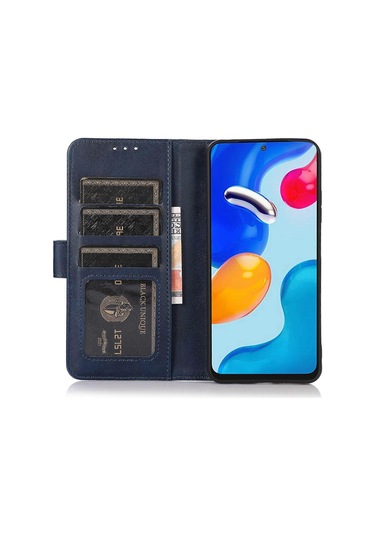 İphone Uyumlu 16 Plus Kılıf Pu Deri Çanta İnek Derisi Doku Standı Telefon Kılıfı