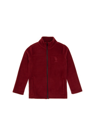 U.s. Polo Assn. Kız Çocuk Bordo Hırka Örme 50317875-vr014 Bordo
