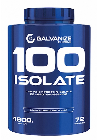 Galvanize Nutrition 100 Isolate Protein 72 Servis Belçika Çikolatası Çikolata