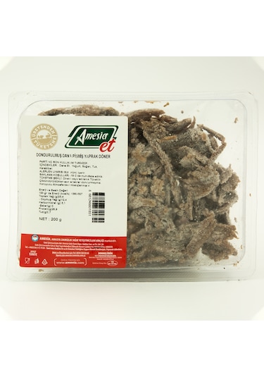 Amesia Dana Pişmiş Yaprak Döner Donuk 200 G