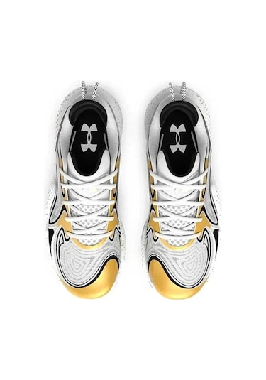Under Armour Ua Spawn 6 Erkek Basketbol Ayakkabısı 3027263-100 Beyaz Beyaz