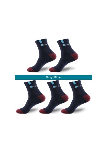 Lacivert 5 Çift Erkek Çorap Spor Iş Dayanıklı Dikiş Katı Çorap Adam Esnek Mükemmel Kalite Nefes Rahat Çorap Lacivert Lacivert 5 Çift Erkek Çorap Spor Iş Dayanıklı Dikiş Katı Çorap Adam Esnek Mükemmel Kalite Nefes Rahat Çorap Lacivert