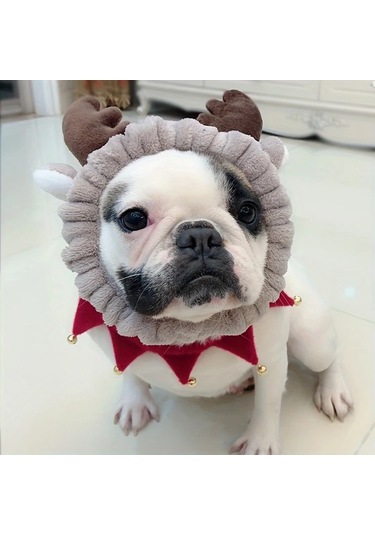 Elmpaly Koyu Yeşil S Küçük Ve Büyük Köpek Ve Kedi İçin El Yapımı Polar Kaplama Yün Atkı