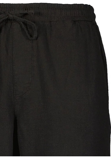 Cazador Siyah Erkek Keten Pantolon 04075