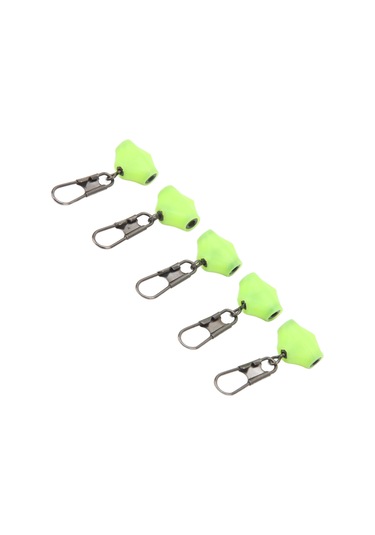 Kangvka Deniz Balıkçılığı Akıcı Bağlantı Aleti - 360 Döner Paslanmaz Çelik Somun Tipi Akıllı Takım Eşyası Yeşil Küçük T