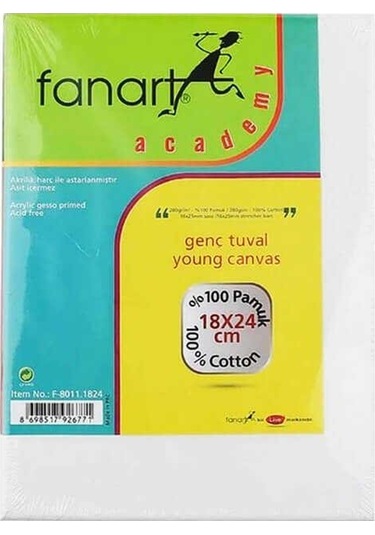 Fanart Academy Tuval 18x24 Cm