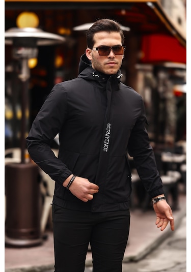 Kol Cepli Baskılı Spor Likra Kumaş Yağmurluk Mevsimlik Pldp 2968 001