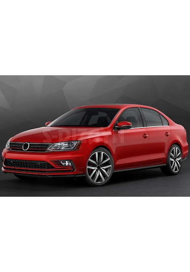 S-Dizayn Vw Jetta Krom Cam Çıta 6 Prç 2011 Üzeri