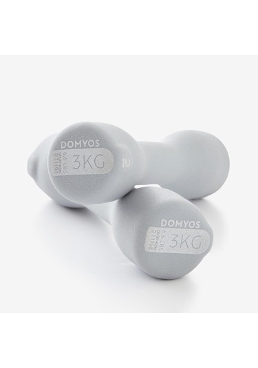 Domyos Fitness Dambılı - 2 3 Kg - Gri - Easy