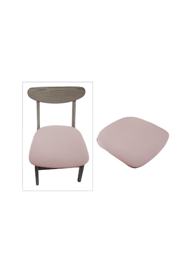 Suntek Kilitleme Toka Şampanya Ile Streç Yemek Odası Sandalye