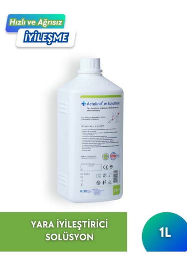 Actolind W Solutıon Yara İyileştirme Solüsyonu 1 L