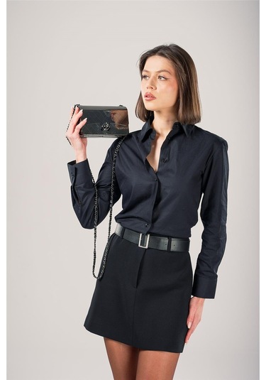 Ççs Kadın 17773 Omuz Askılı El Çantası Siyah