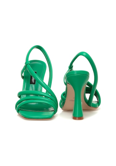 Nine West Marcı 4fx Yeşil Kadın Topuklu Sandalet 000000000101484613 Yeşil