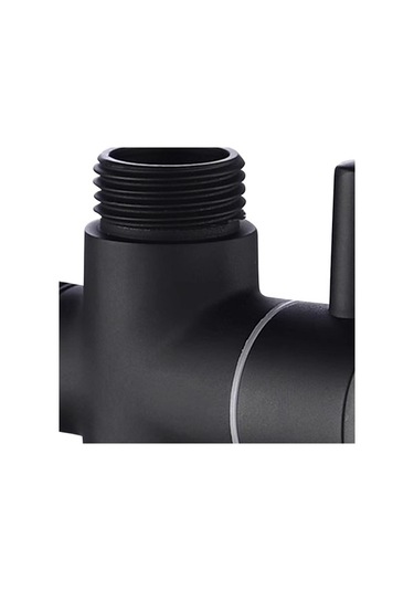 Pazly Suntek Duş Başlığı Yön Değiştirme 2x2x2 Cm Siyah - Pratik Ve Ayarlanabilir Siyah