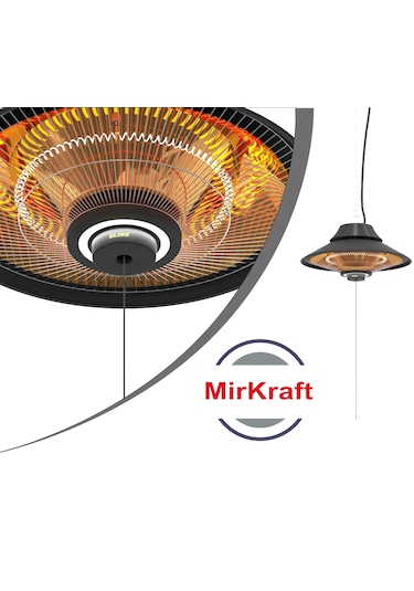 Mirkraft Elirg Light 2000 W LED Işıklı Infrared Isıtıcı