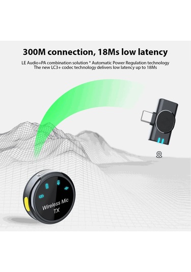 Maiyame Kablosuz Manyetik Mikrofon Seti - Gürültü Azaltmalı, Şarjlı Kutusu İle Canlı Yayın Ve Kayıt İçin