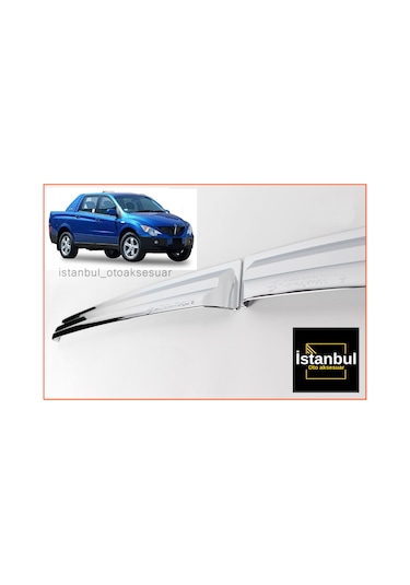 Ssangyong Actyon Sport Krom Cam Rüzgarlık Takımı