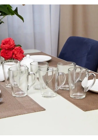 Luminarc Büyük Şeffaf Kupa 320 Ml 6'lı 130173578 Beyaz