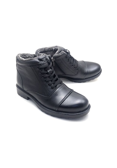Umut Hakiki Deri Kürklü Erkek Bot