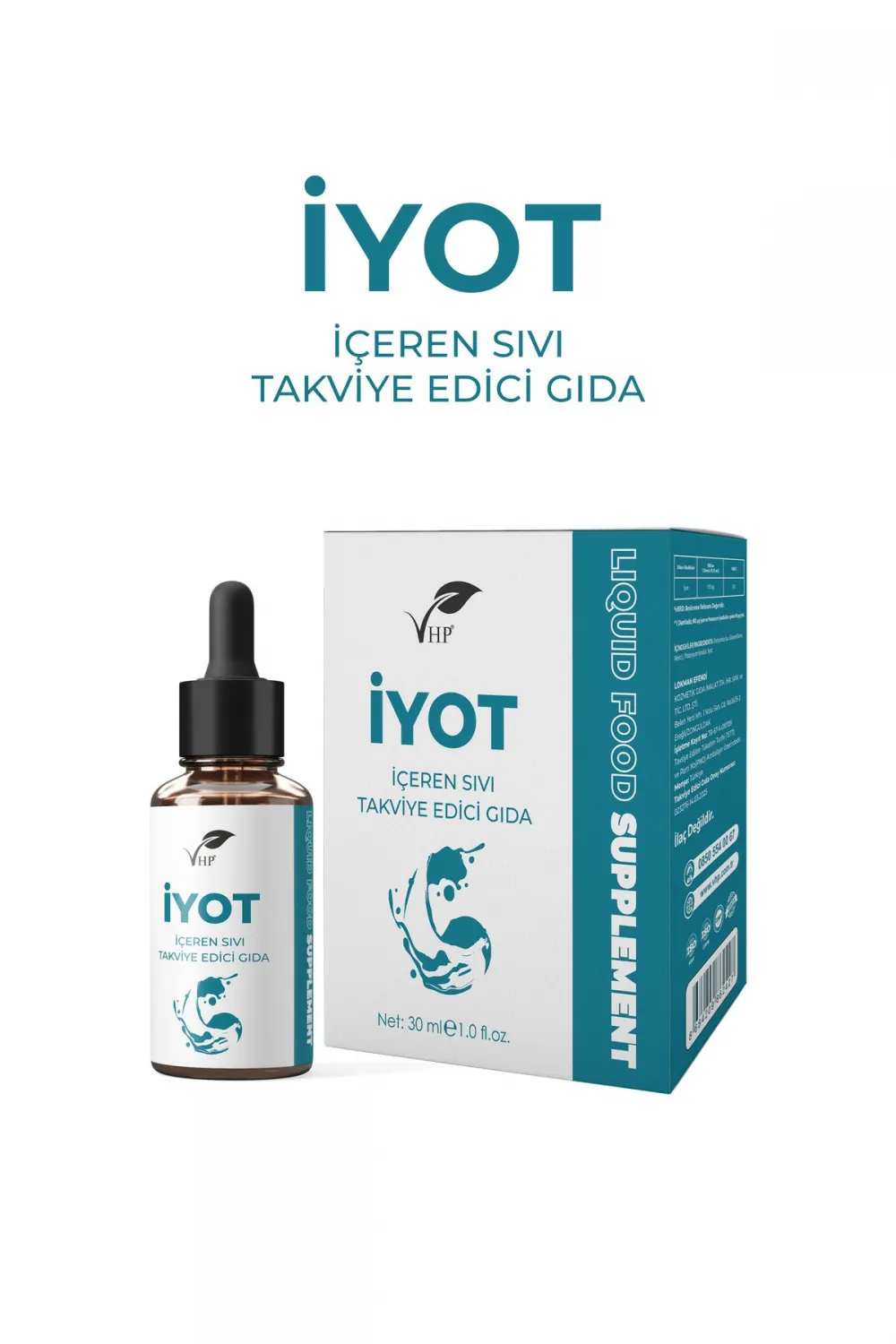 Vhp İyot Damlası 50 Ml
