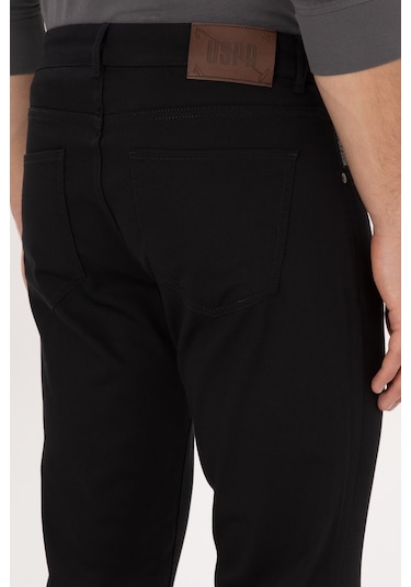 U.s. Polo Assn. Erkek Siyah Pantolon Kanvas-chino 50316835-vr046 Siyah