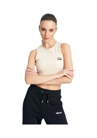 Ellesse Kadın Crop Atlet Bej