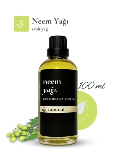 Sabunal Neem Yağı 100 ML Doğal Cilt Ve Saç Bakım Yağı