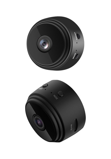 Kablosuz Güvenli Kamera 1080p Monitör Kamerası Manyetik Arka Ev Akıllı Kamera Gece Görüşlü Bebek Evcil Hayvanlar İçin Beyaz