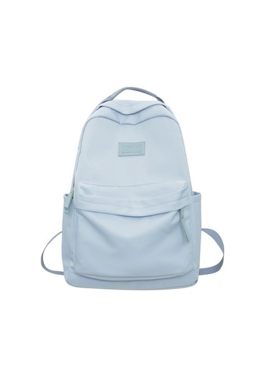 Cantoncraft Basit Okul Çantası Gündelik Tüm Maçlara Uygun Sırt Çantası Uc468g Açık Mavi