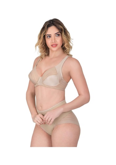 Vizon Mı Emay 177 C Toparlayıcı Sütyen Takım Çok Renkli