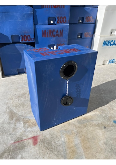 100 Lt Mavi Sy Deposu 2 Model Karavan