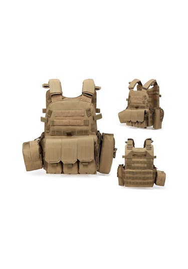 Hallow-hızlı Bırakılan Taktik Yelek Airsoft Combat Molle Plaka Y28122ca