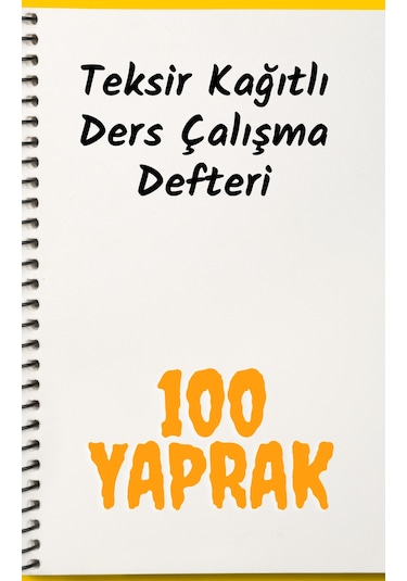 Spiralli NOT Alma Defteri